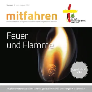 Magazintitel: Gemeindebrief mitfahren, aktuelle Ausgabe