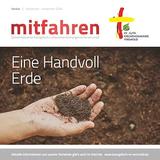 Magazintitel: Gemeindebrief mitfahren, aktuelle Ausgabe
